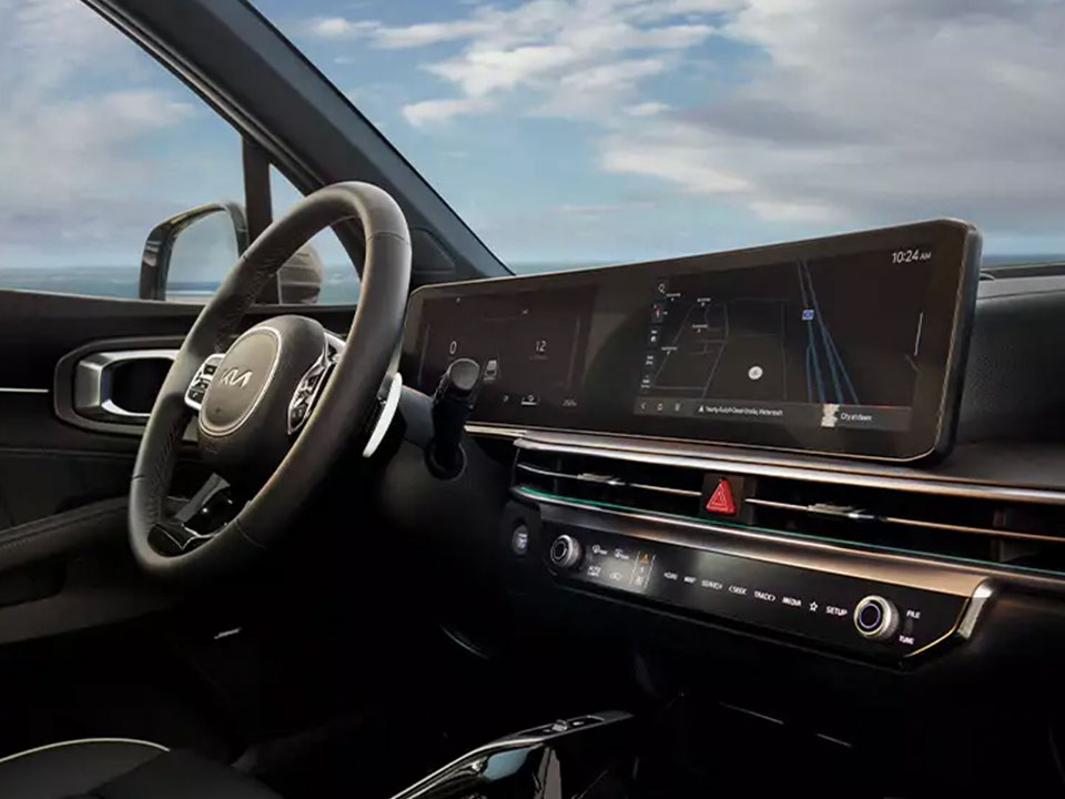 Sistem navigație cu display de 12.3"